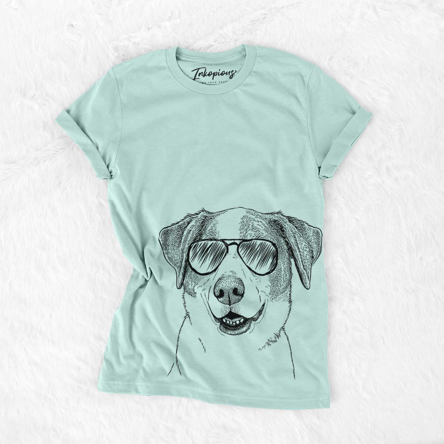 Aviator Piper Pilot the Hound Mix - Unisex Crewneck