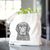 Pippin the Flat Coated Retriever - Tote Bag