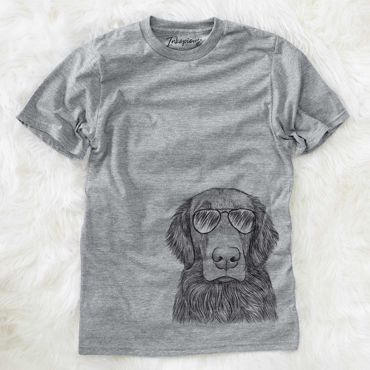 Pippin the Flat Coated Retriever - Unisex Crewneck