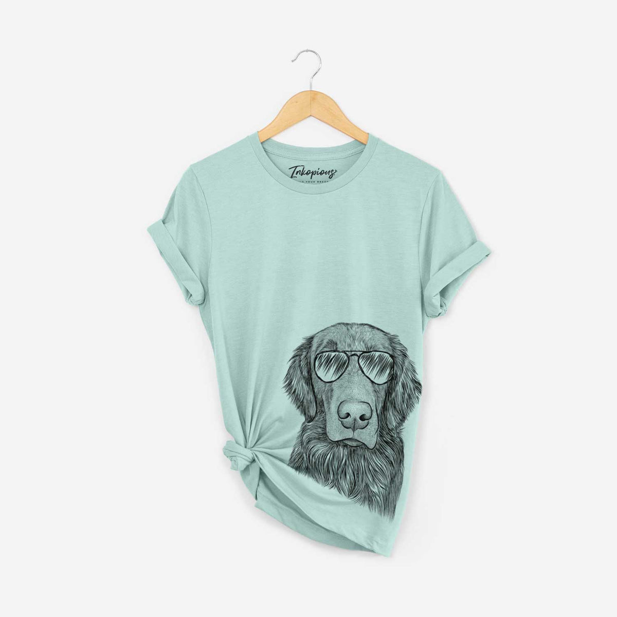 Pippin the Flat Coated Retriever - Bella Canvas Unisex Crewneck