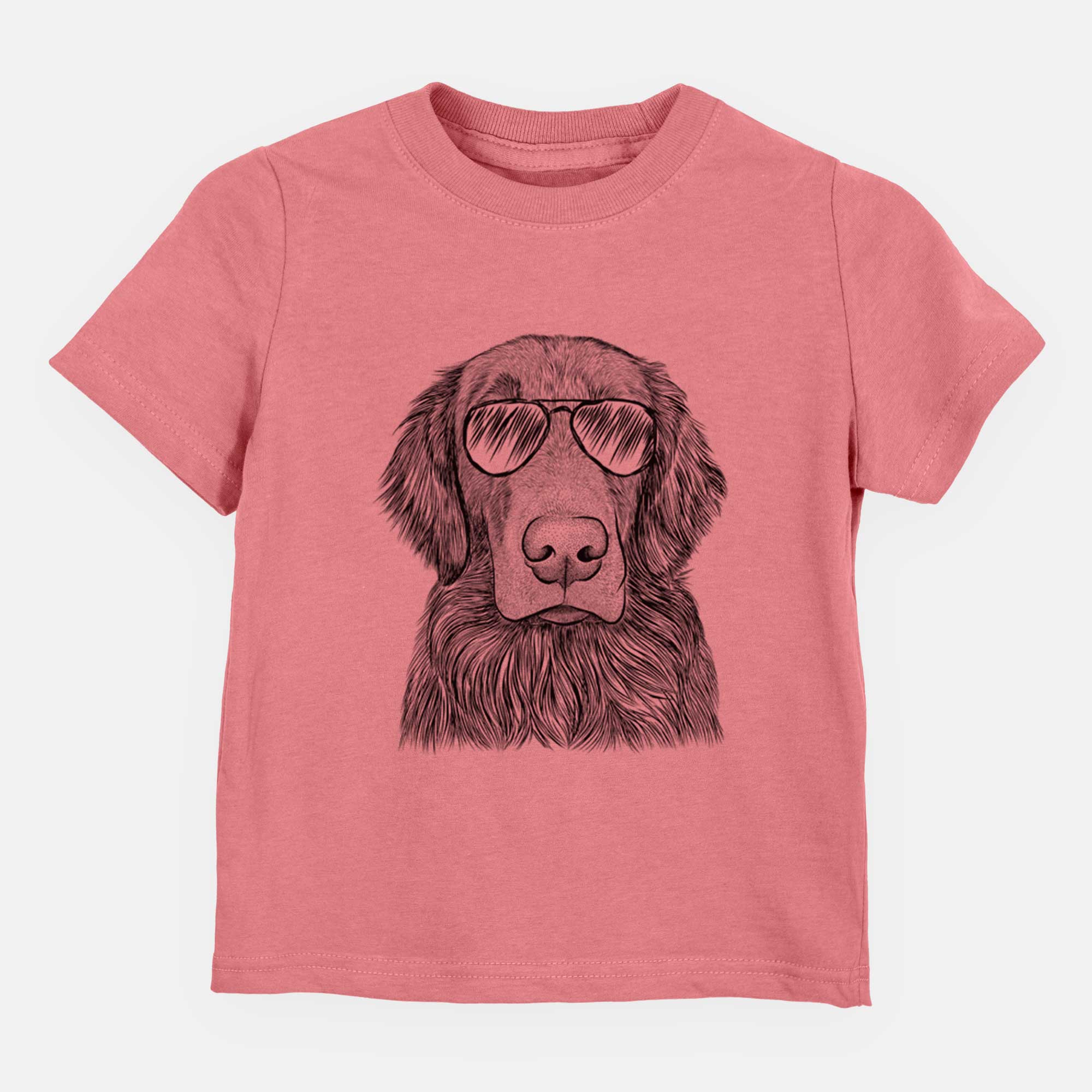 Aviator Pippin the Flat Coated Retriever - Kids/Youth/Toddler Shirt