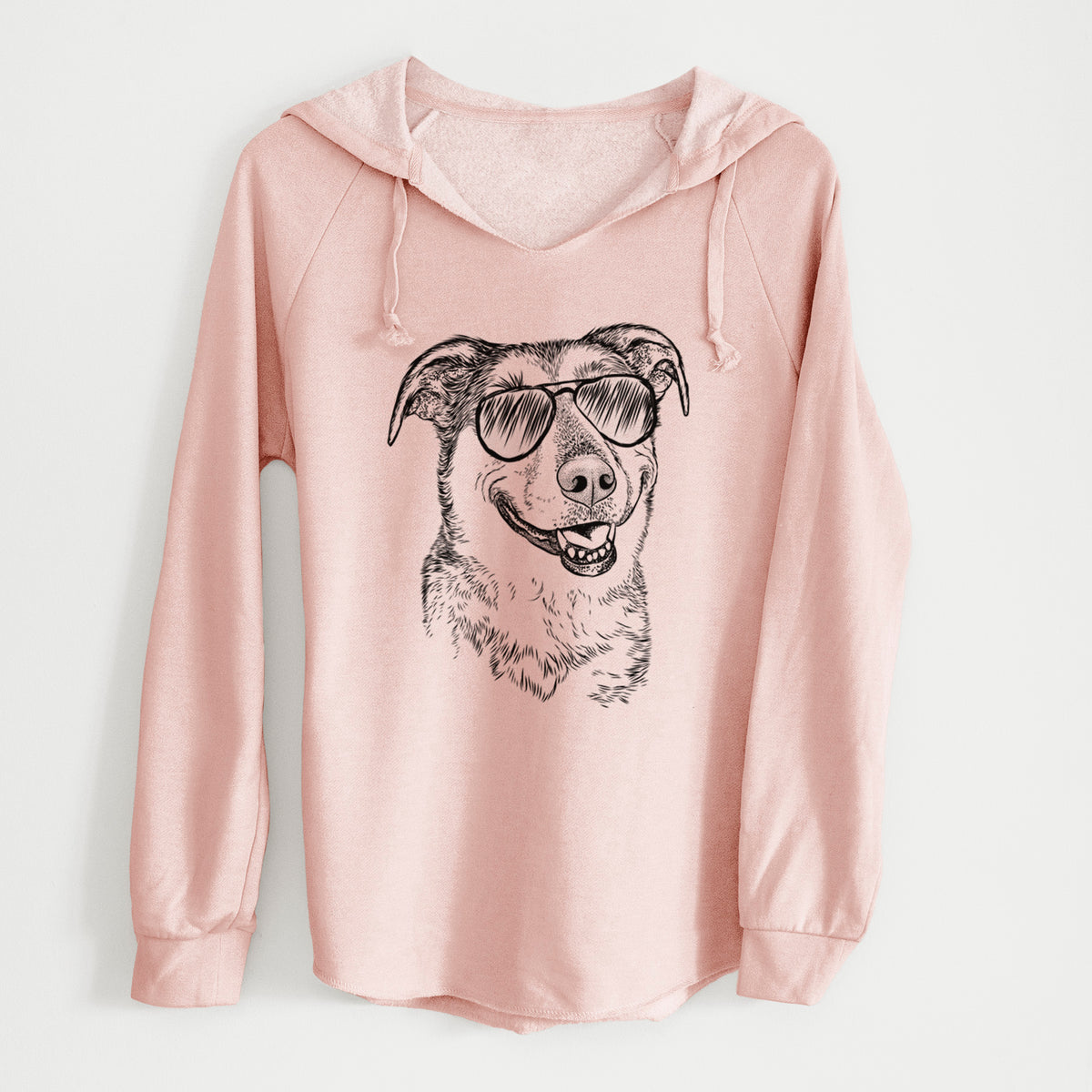 Aviator Pippin the Shepherd Mix - Cali Wave Hooded Sweatshirt