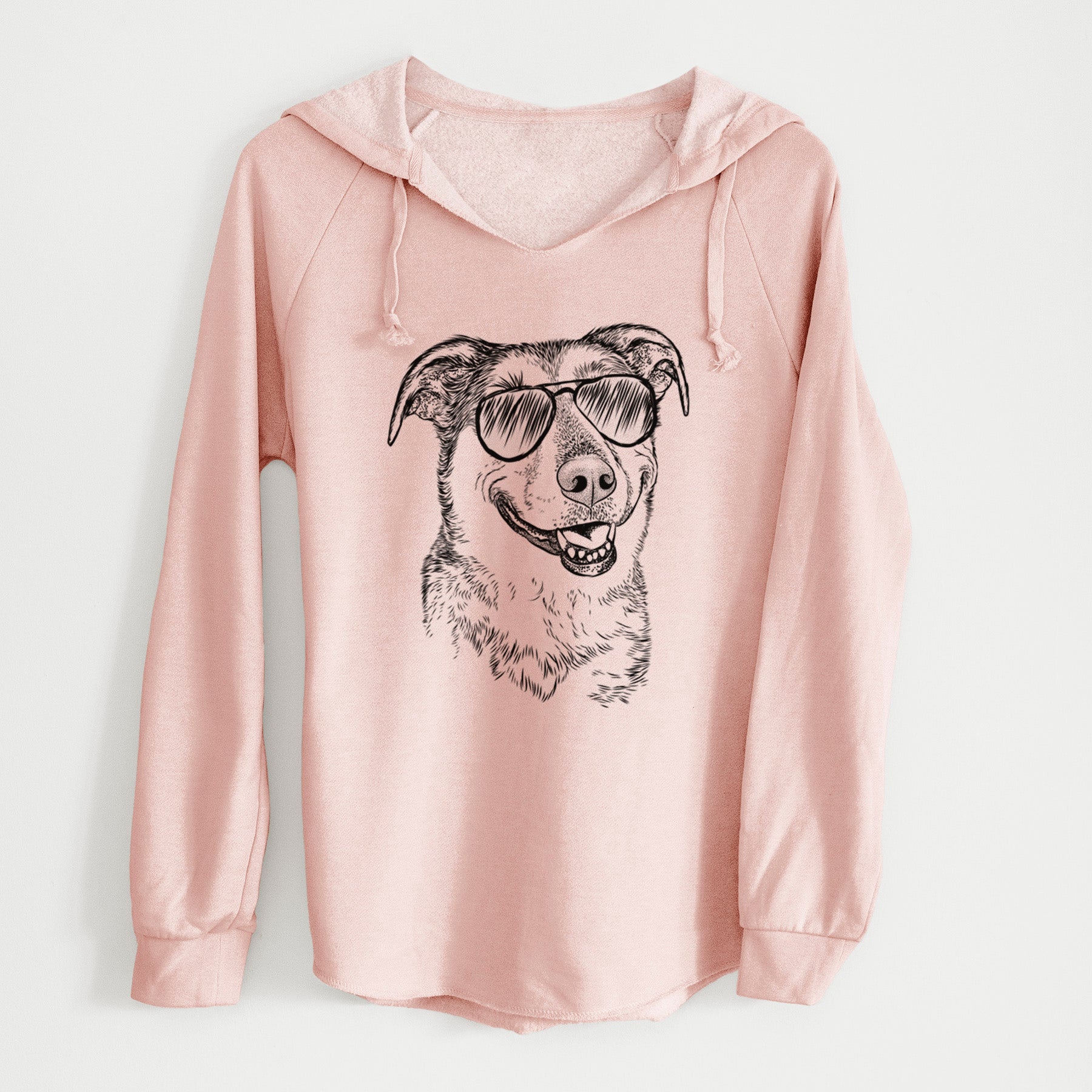 Aviator Pippin the Shepherd Mix - Cali Wave Hooded Sweatshirt