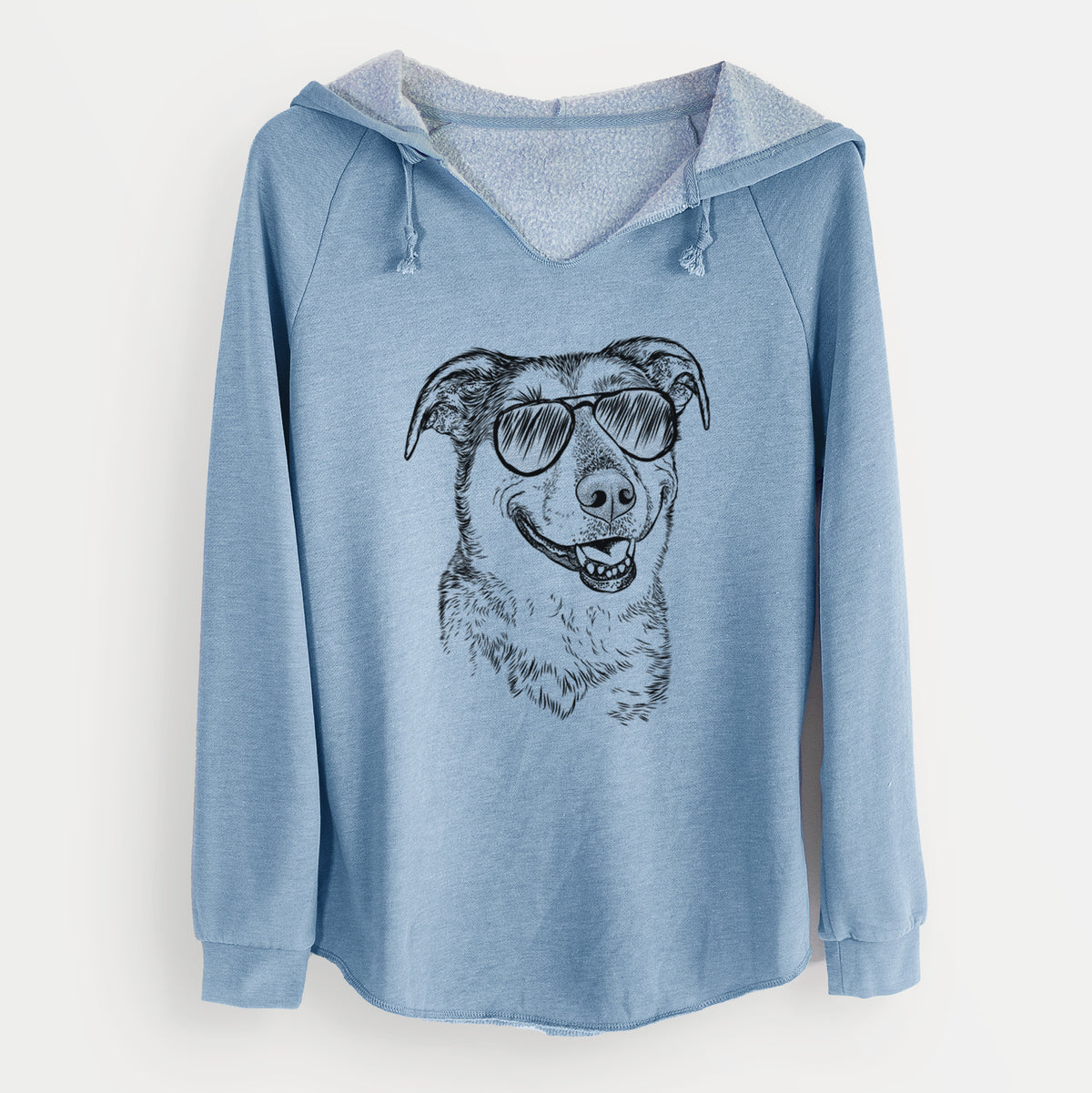 Aviator Pippin the Shepherd Mix - Cali Wave Hooded Sweatshirt