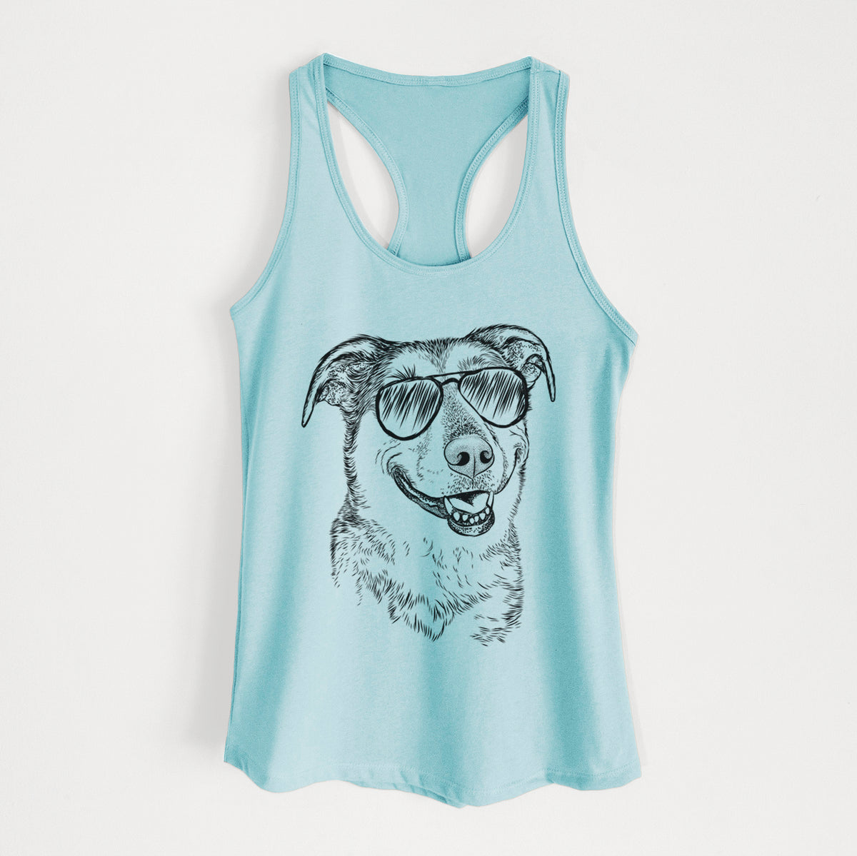 Pippin the Shepherd Mix - Women's Racerback Tanktop