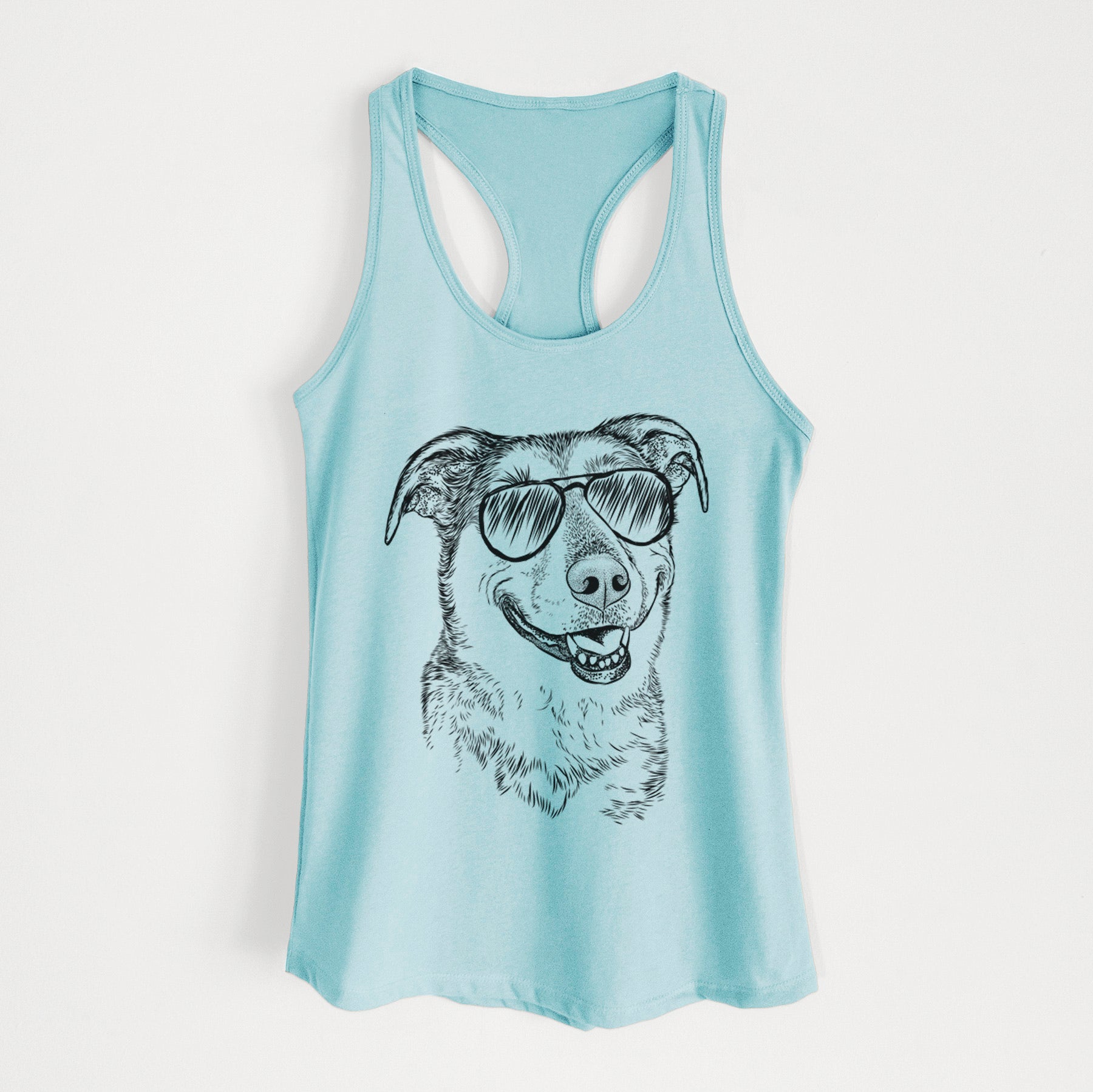 Pippin the Shepherd Mix - Women's Racerback Tanktop