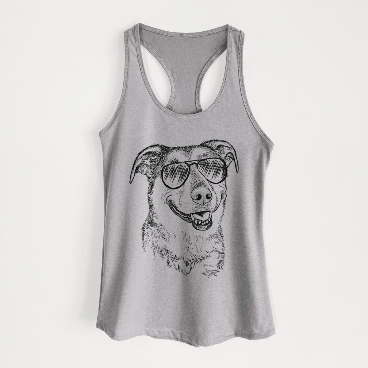 Pippin the Shepherd Mix - Women's Racerback Tanktop