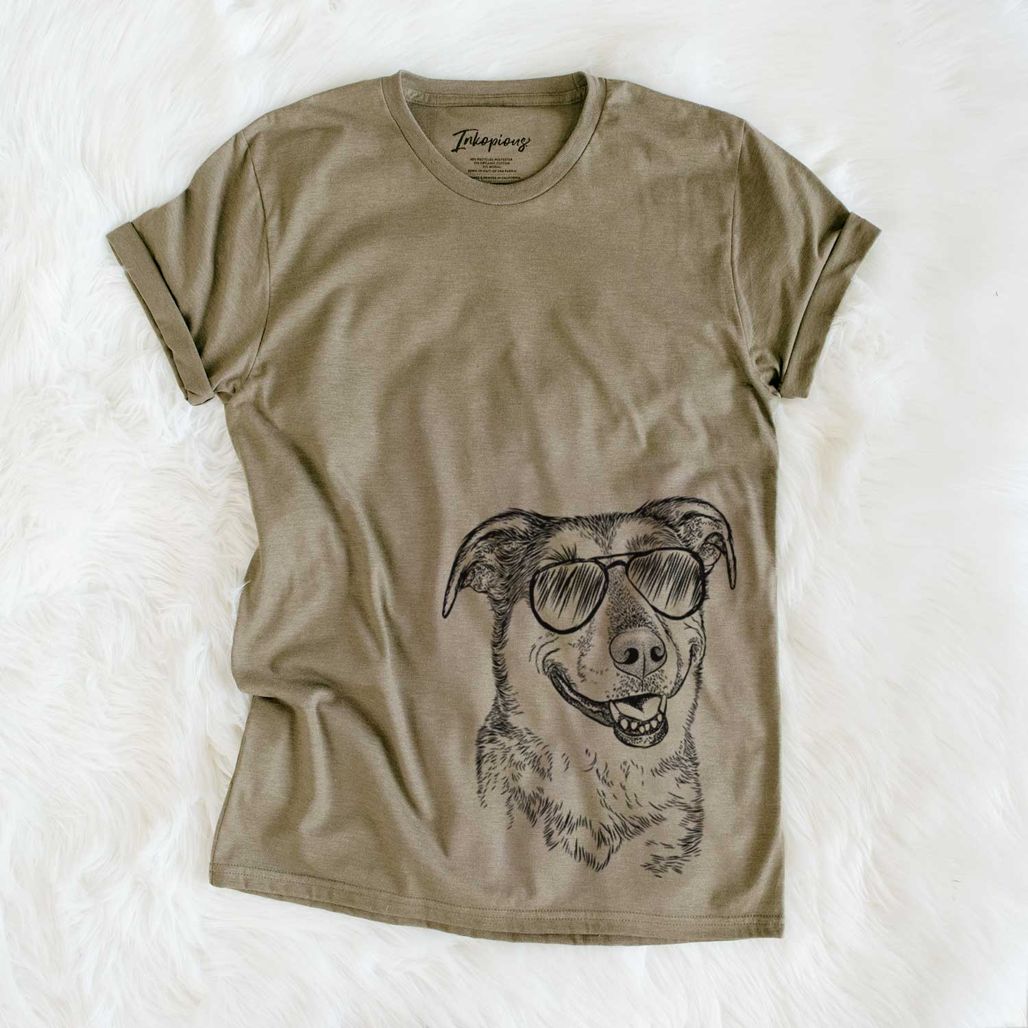 Aviator Pippin the Shepherd Mix - Unisex Crewneck