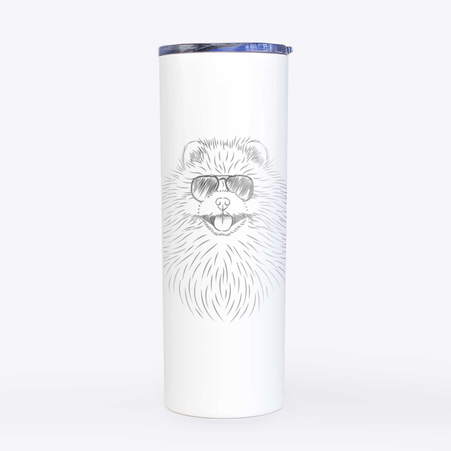 Pirro the Pomeranian - 20oz Skinny Tumbler