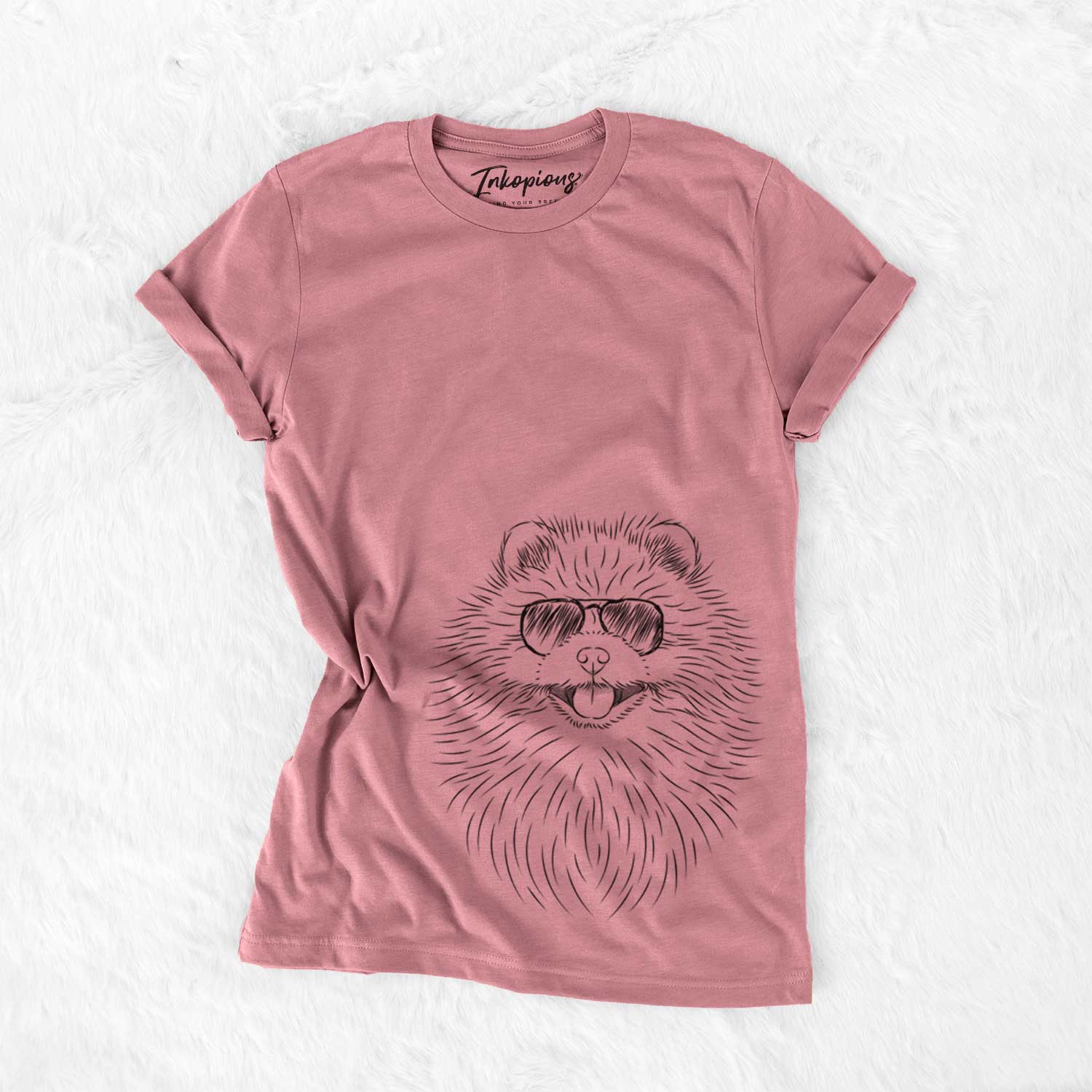 Aviator Pirro the Pomeranian - Unisex Crewneck