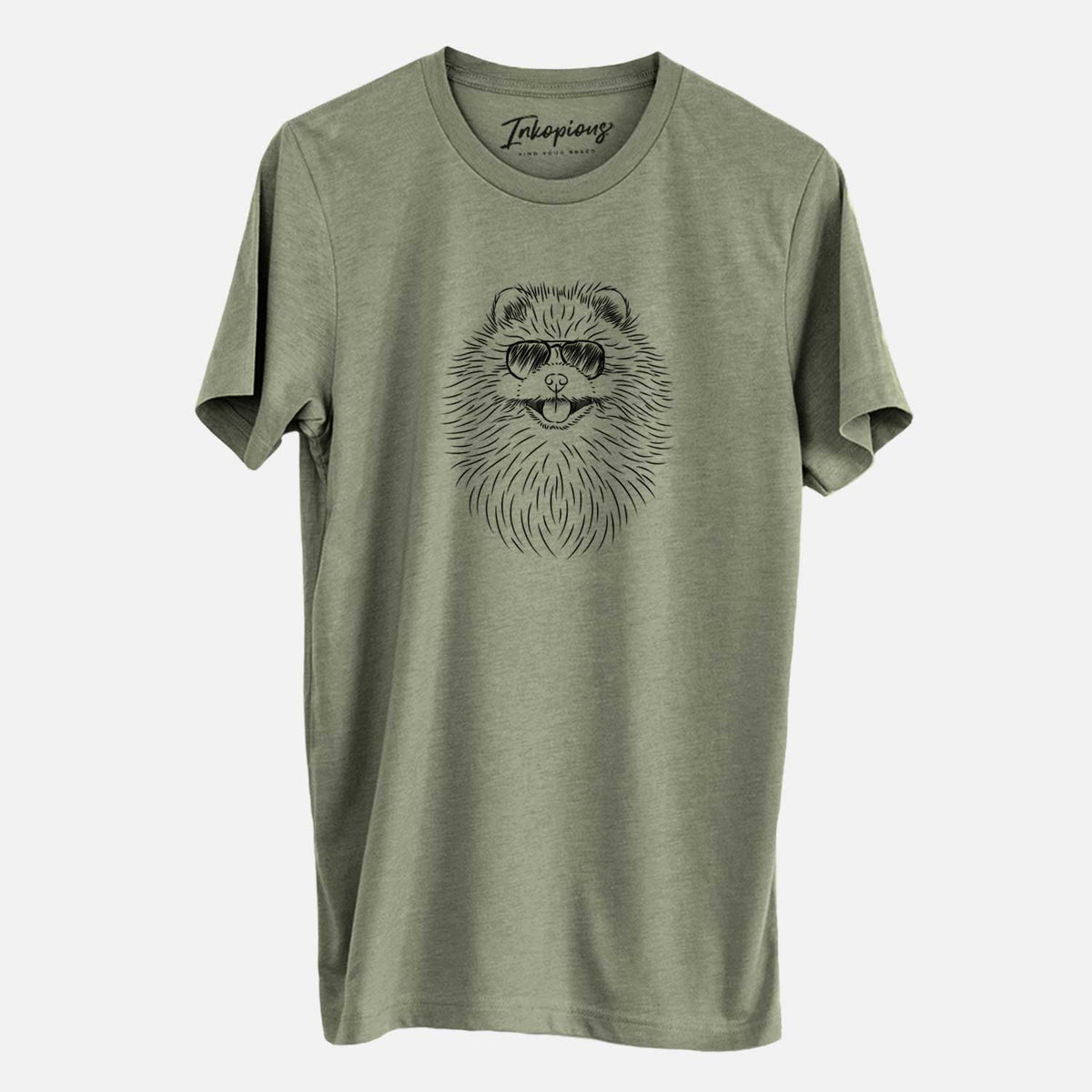 Aviator Pirro the Pomeranian - Unisex Crewneck