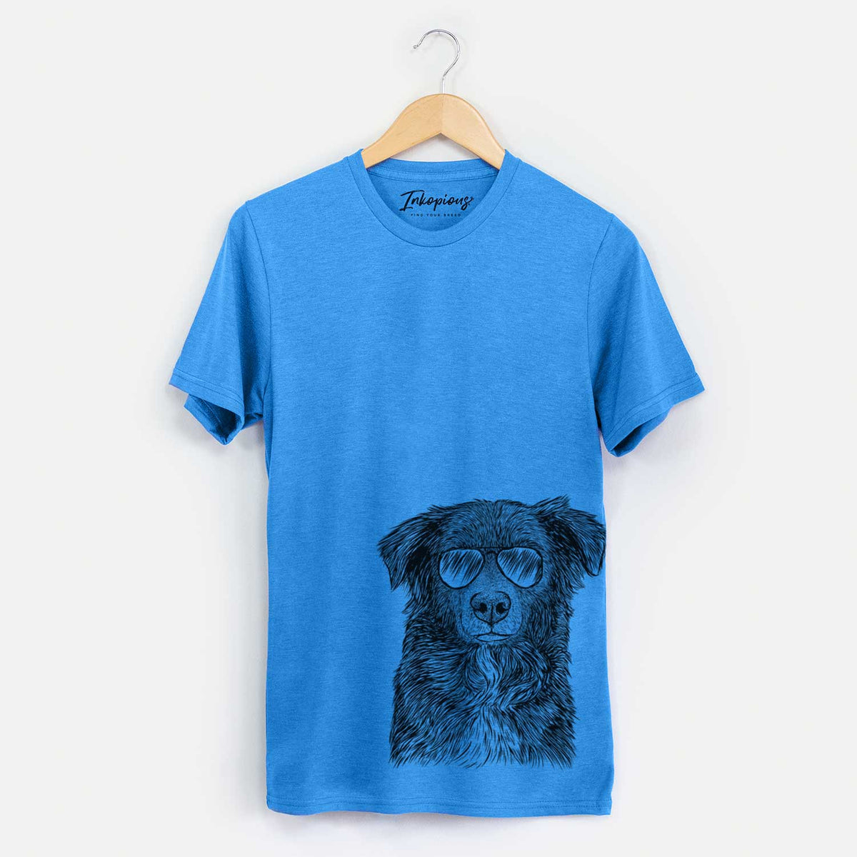 Aviator Pixel the Australian Shepherd - Unisex Crewneck