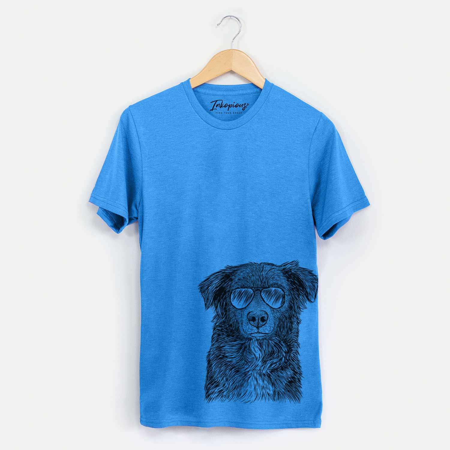 Aviator Pixel the Australian Shepherd - Unisex Crewneck