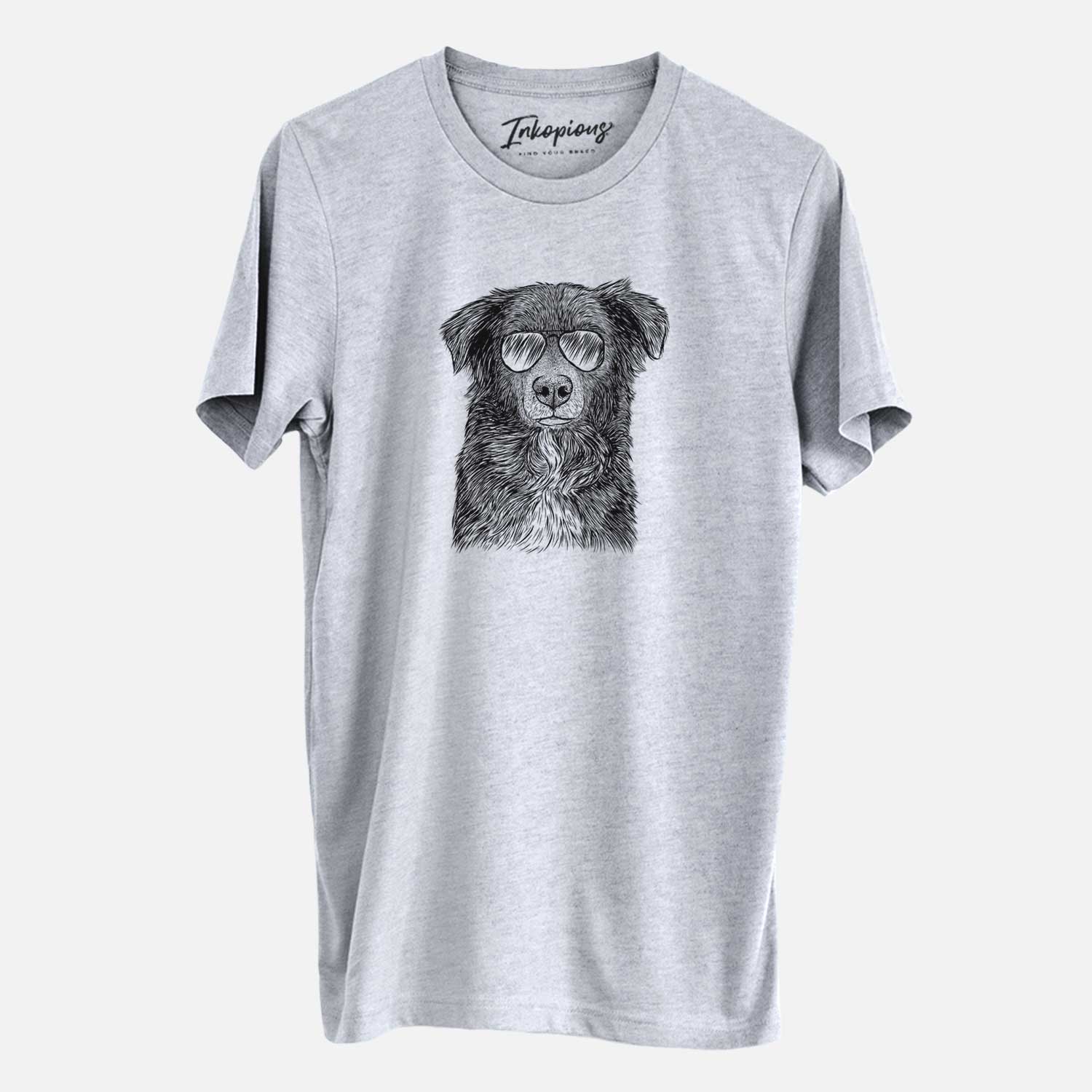 Aviator Pixel the Australian Shepherd - Unisex Crewneck