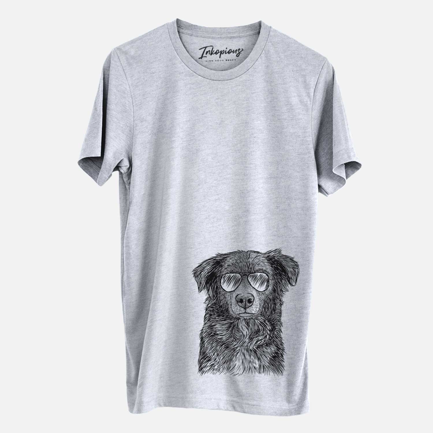 Aviator Pixel the Australian Shepherd - Unisex Crewneck