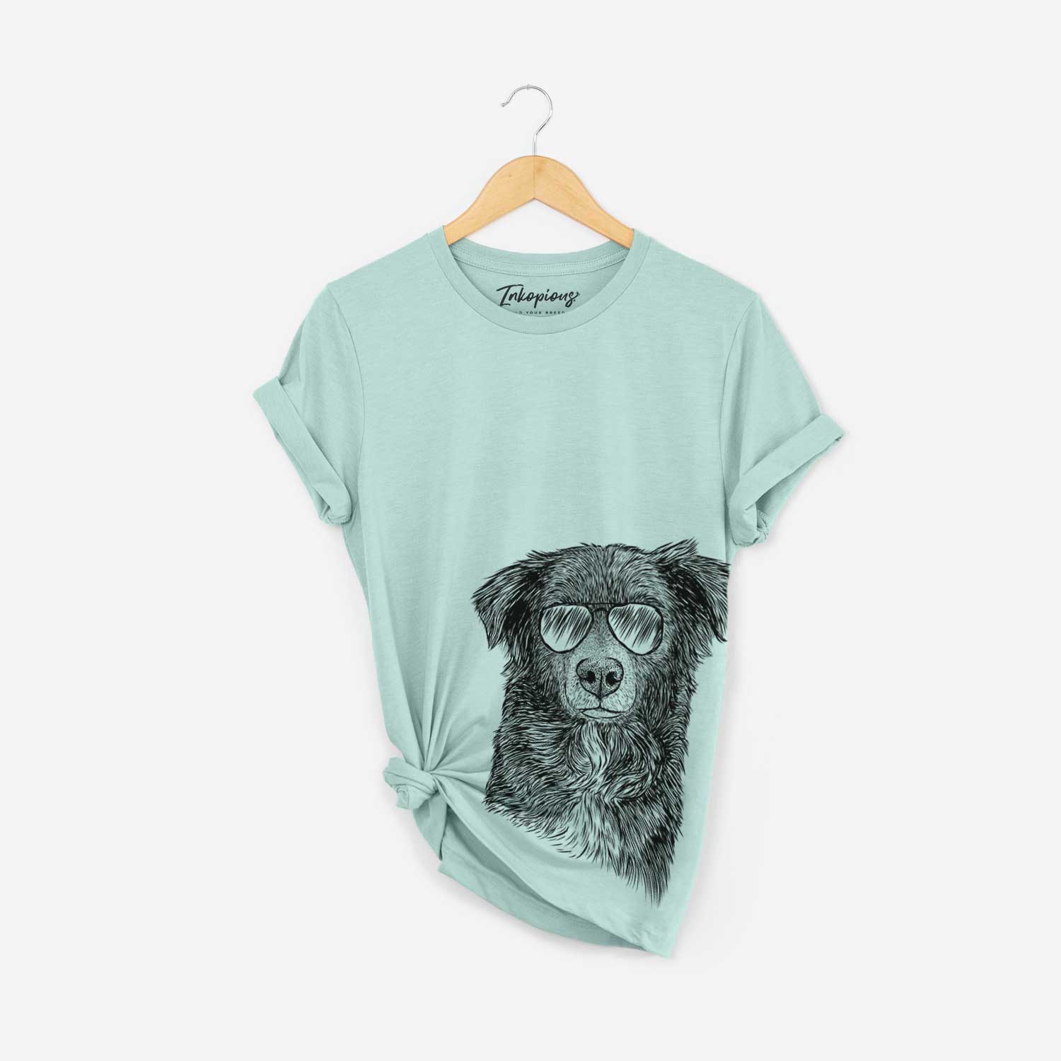 Pixel the Australian Shepherd - Bella Canvas Unisex Crewneck