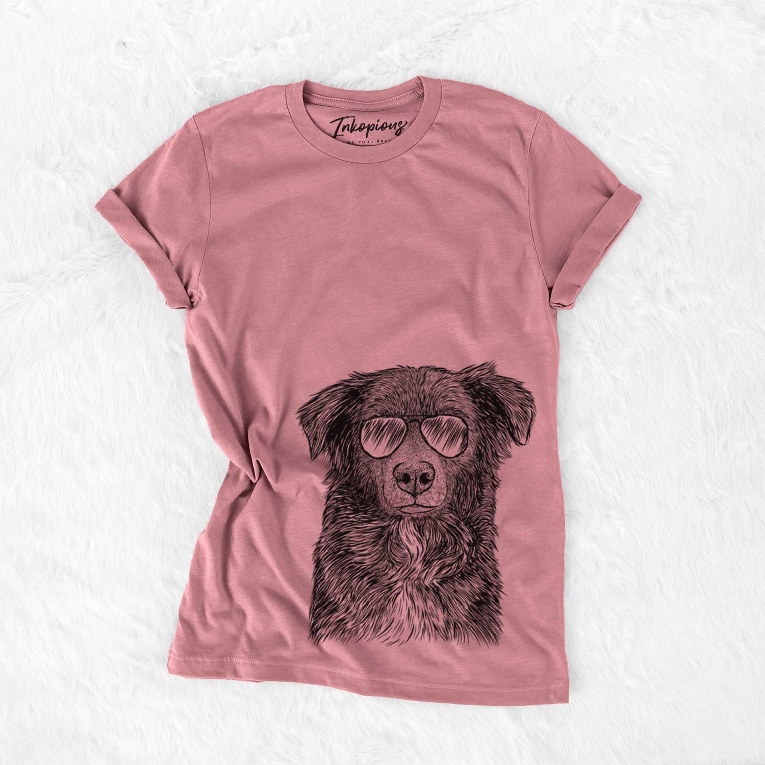 Aviator Pixel the Australian Shepherd - Unisex Crewneck