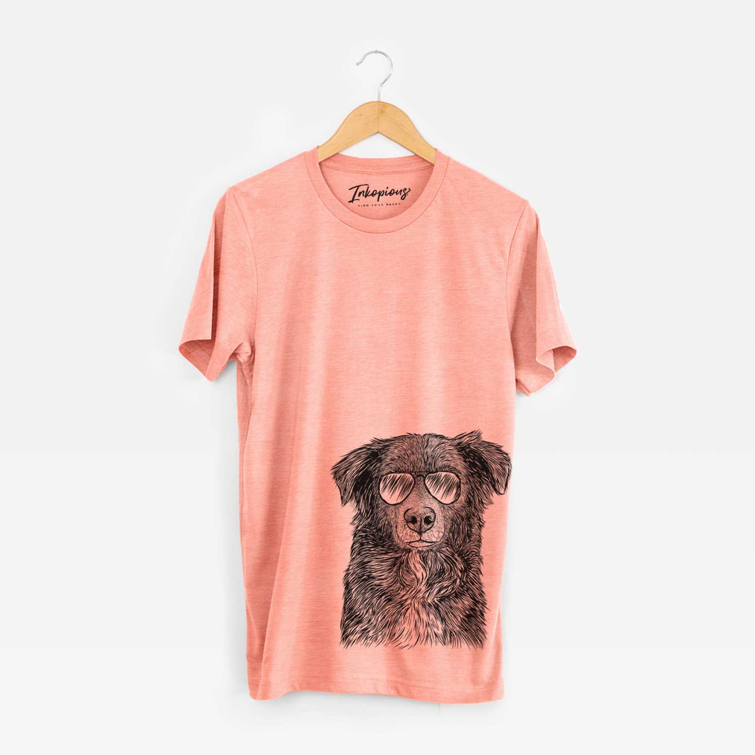 Aviator Pixel the Australian Shepherd - Unisex Crewneck