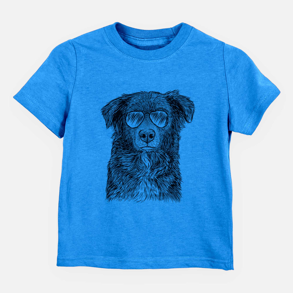 Aviator Pixel the Australian Shepherd - Kids/Youth/Toddler Shirt
