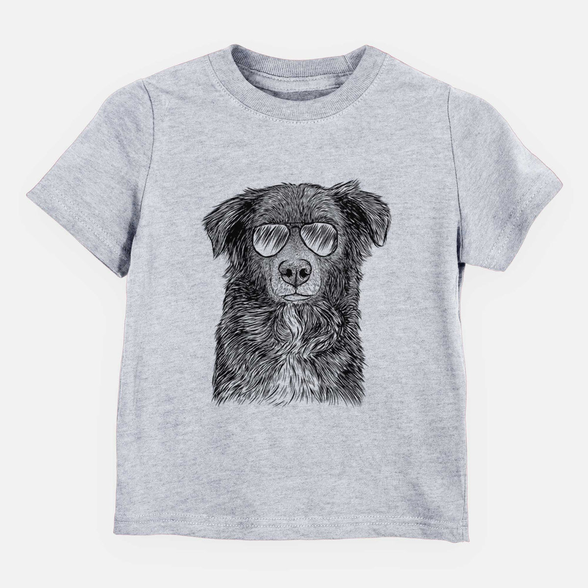 Aviator Pixel the Australian Shepherd - Kids/Youth/Toddler Shirt