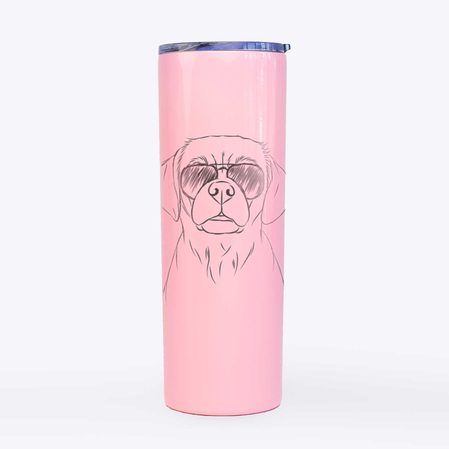 Popcorn the Puggle - 20oz Skinny Tumbler