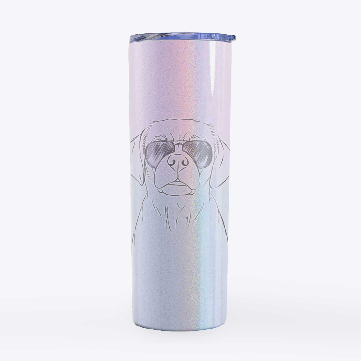 Popcorn the Puggle - 20oz Skinny Tumbler