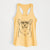 Porter the Pembroke Welsh Corgi - Women's Racerback Tanktop