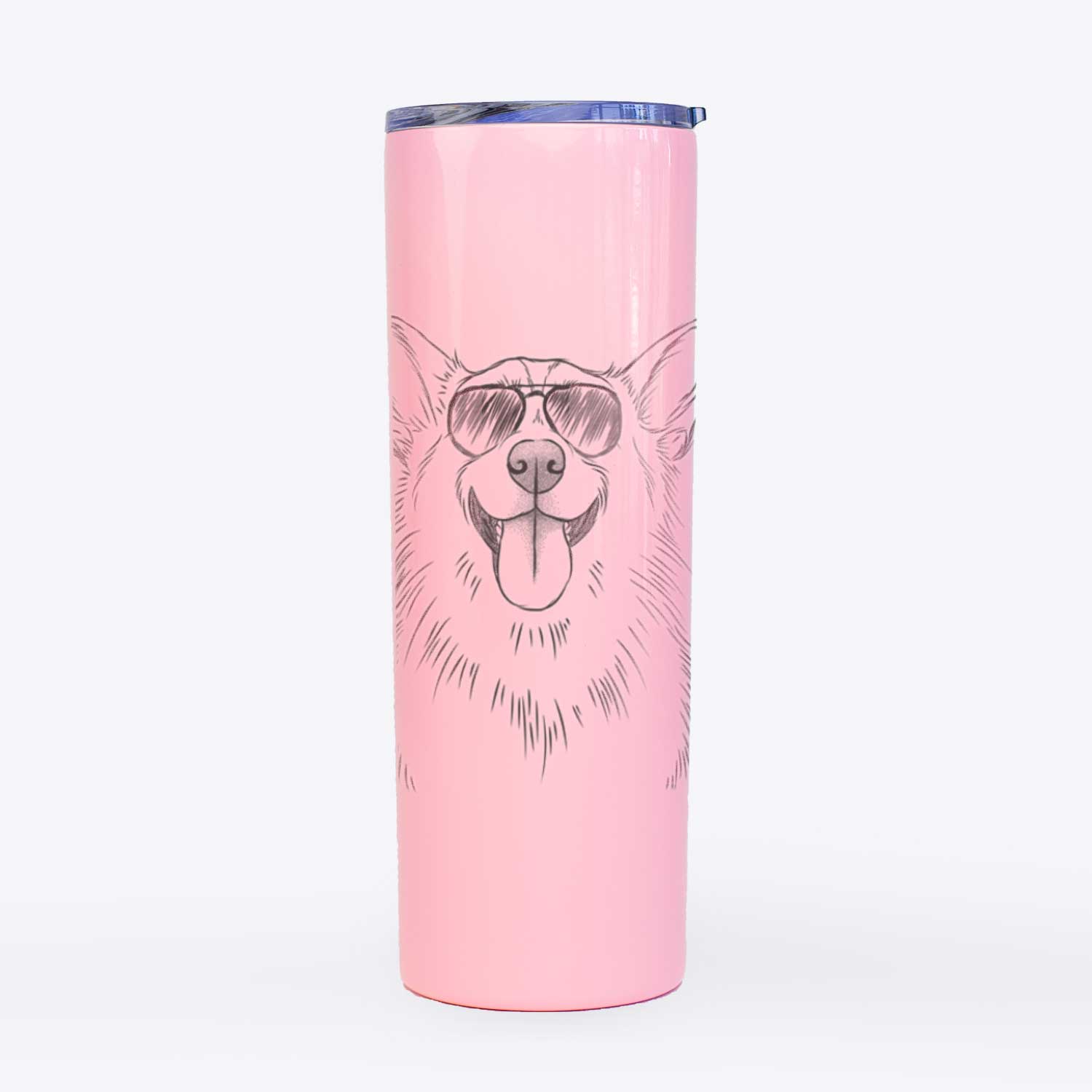 Porter the Pembroke Welsh Corgi - 20oz Skinny Tumbler