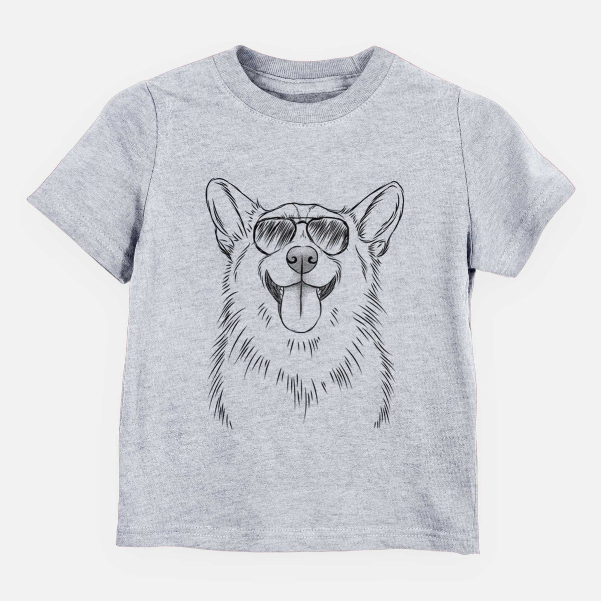 Aviator Porter the Pembroke Welsh Corgi - Kids/Youth/Toddler Shirt