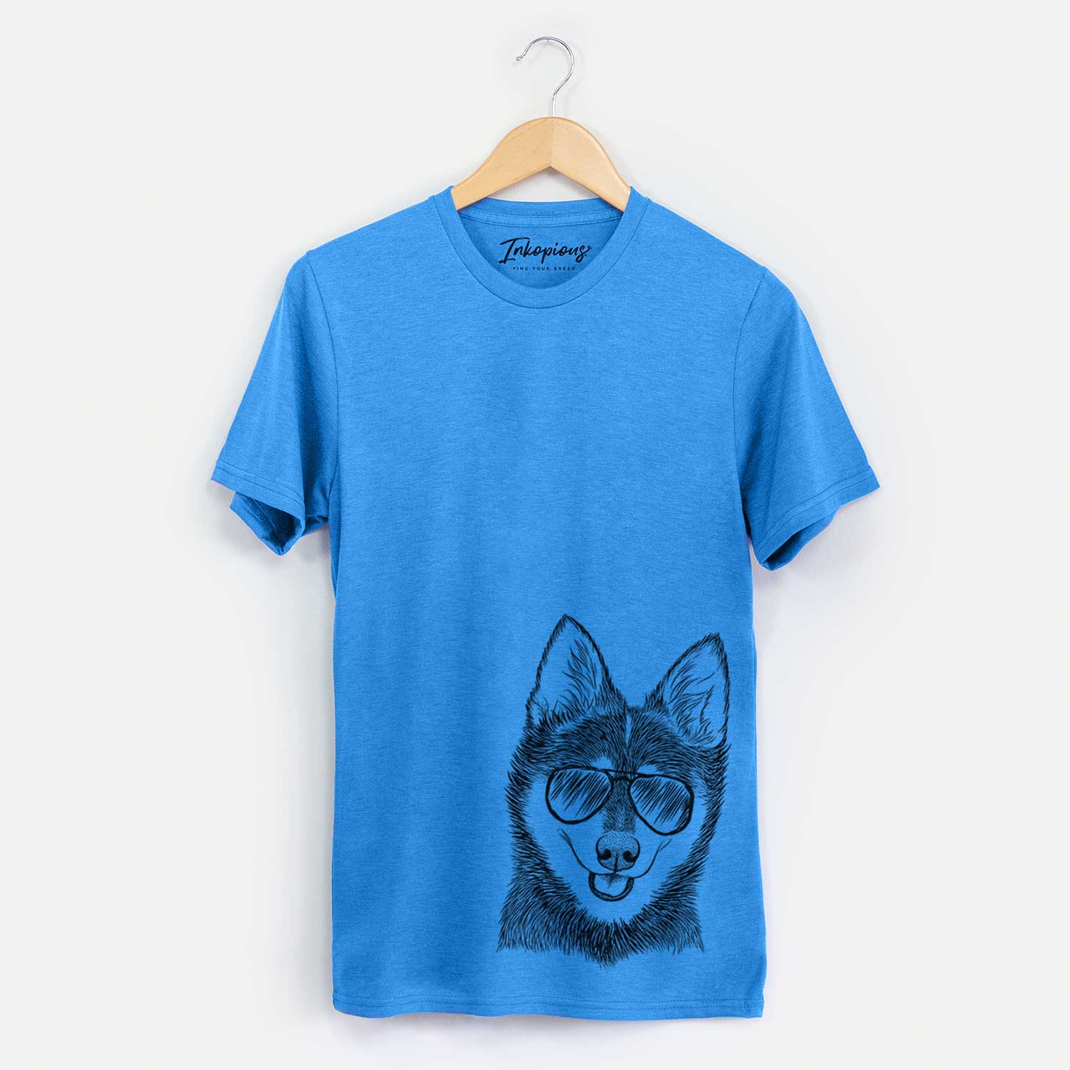 Aviator Posey the Alaskan Klee Kai - Unisex Crewneck