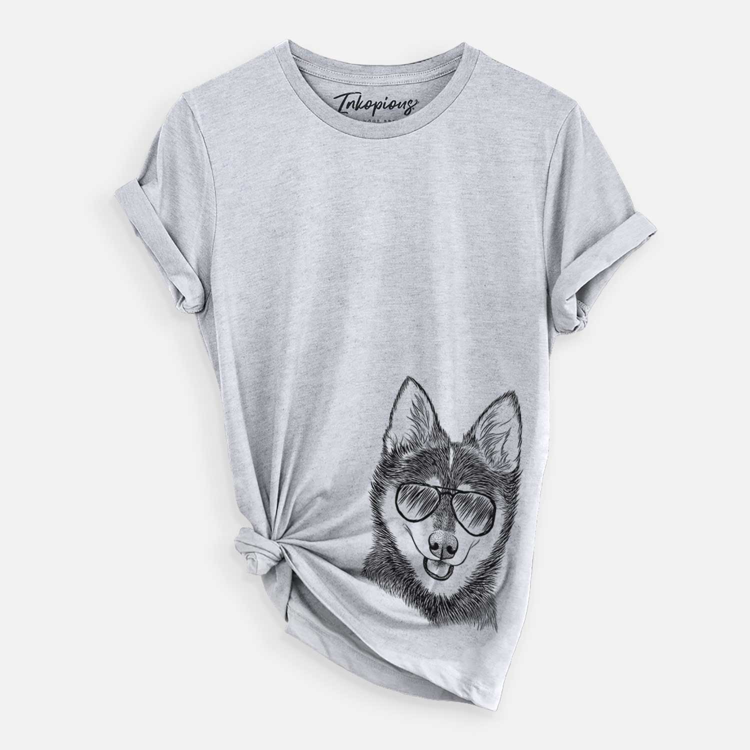 Aviator Posey the Alaskan Klee Kai - Unisex Crewneck