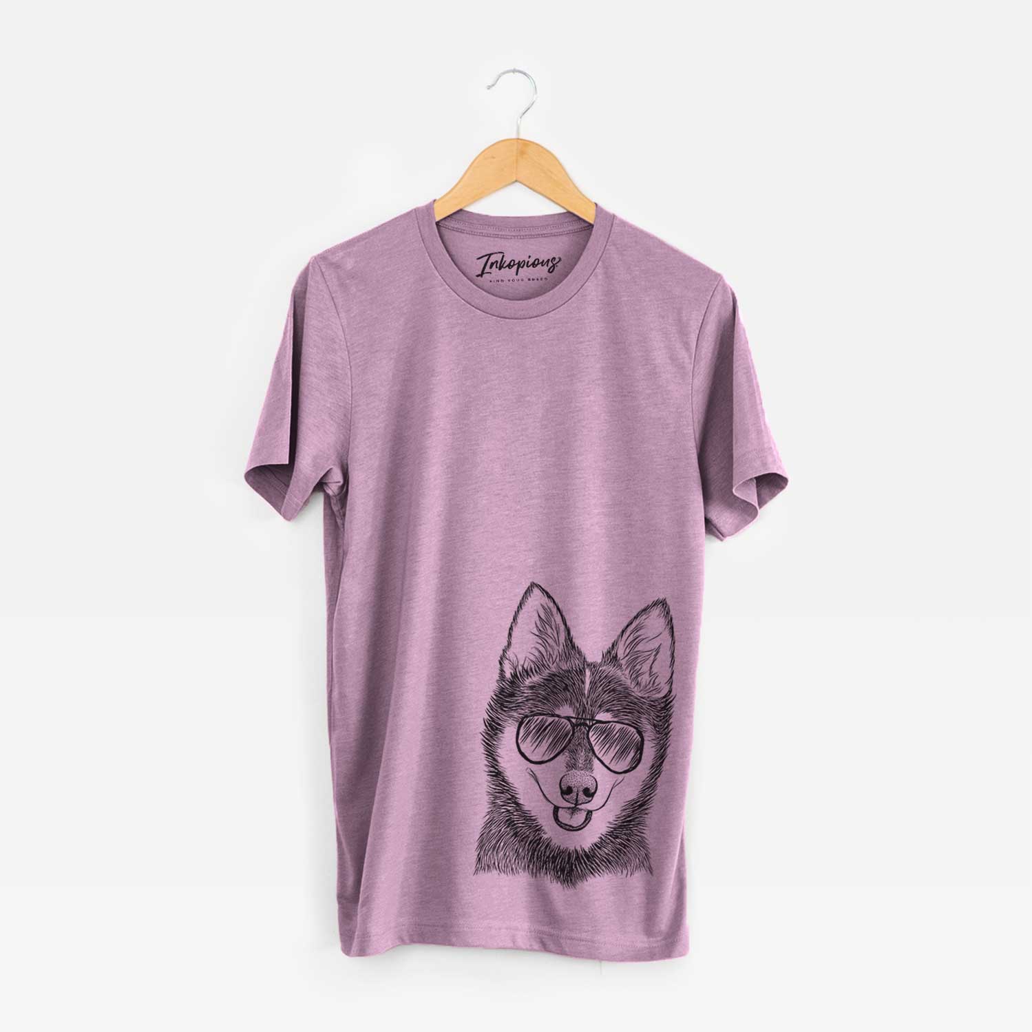 Aviator Posey the Alaskan Klee Kai - Unisex Crewneck