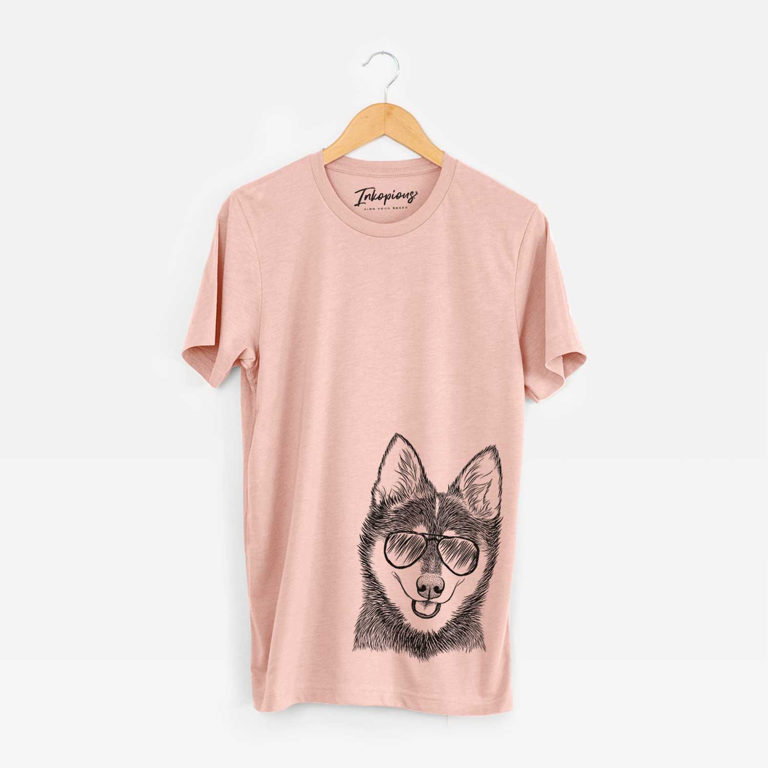 Aviator Posey the Alaskan Klee Kai - Unisex Crewneck