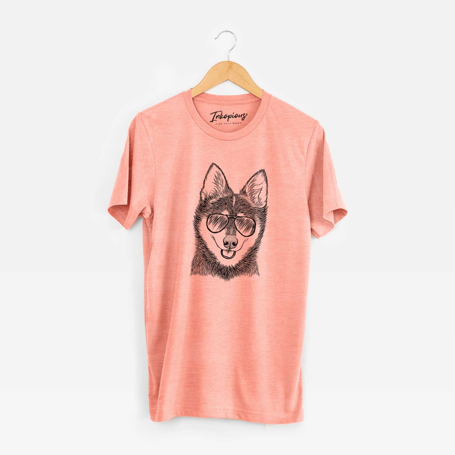 Aviator Posey the Alaskan Klee Kai - Unisex Crewneck