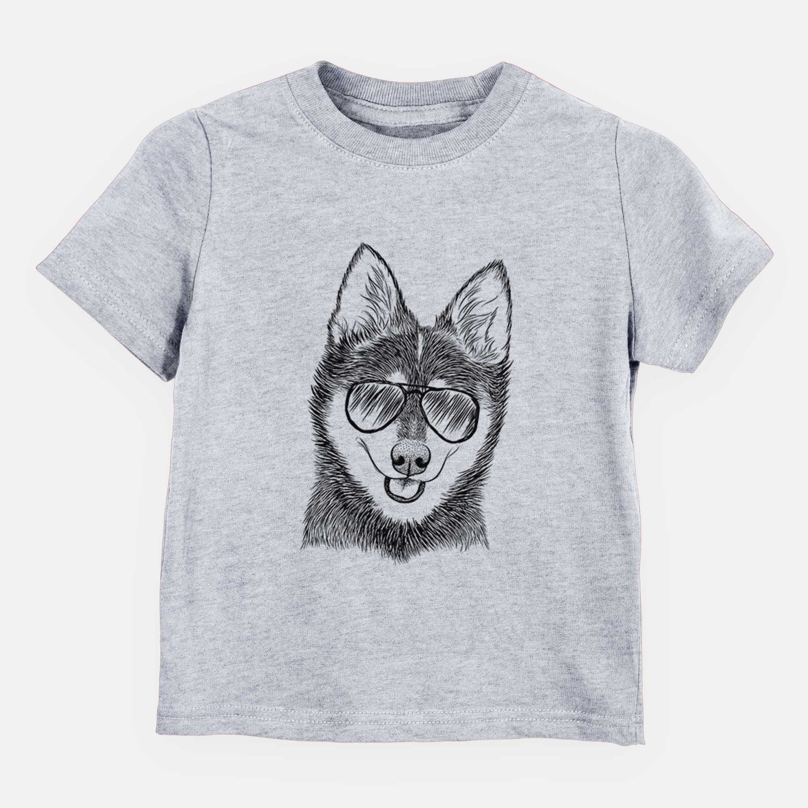 Aviator Posey the Alaskan Klee Kai - Kids/Youth/Toddler Shirt