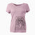 Aviator Preston the Powderpuff Chinese Crested - Women's V-neck Shirt