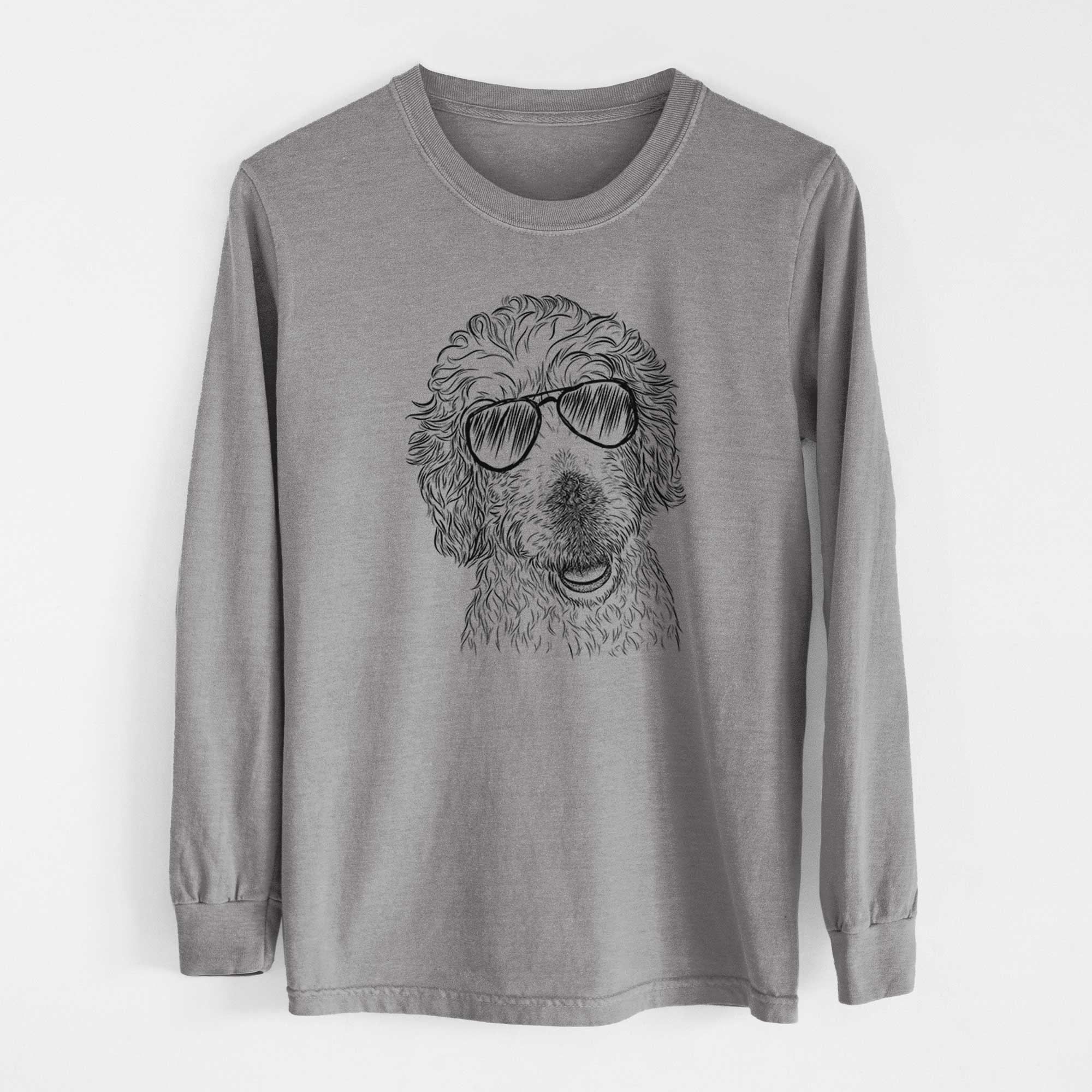 Aviators Preston the Labradoodle - Heavyweight 100% Cotton Long Sleeve