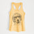 Preston the Labradoodle - Women's Racerback Tanktop