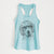 Preston the Labradoodle - Women's Racerback Tanktop