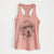 Preston the Labradoodle - Women's Racerback Tanktop