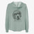 Preston the Labradoodle - Women's Cali Wave Zip-Up Sweatshirt