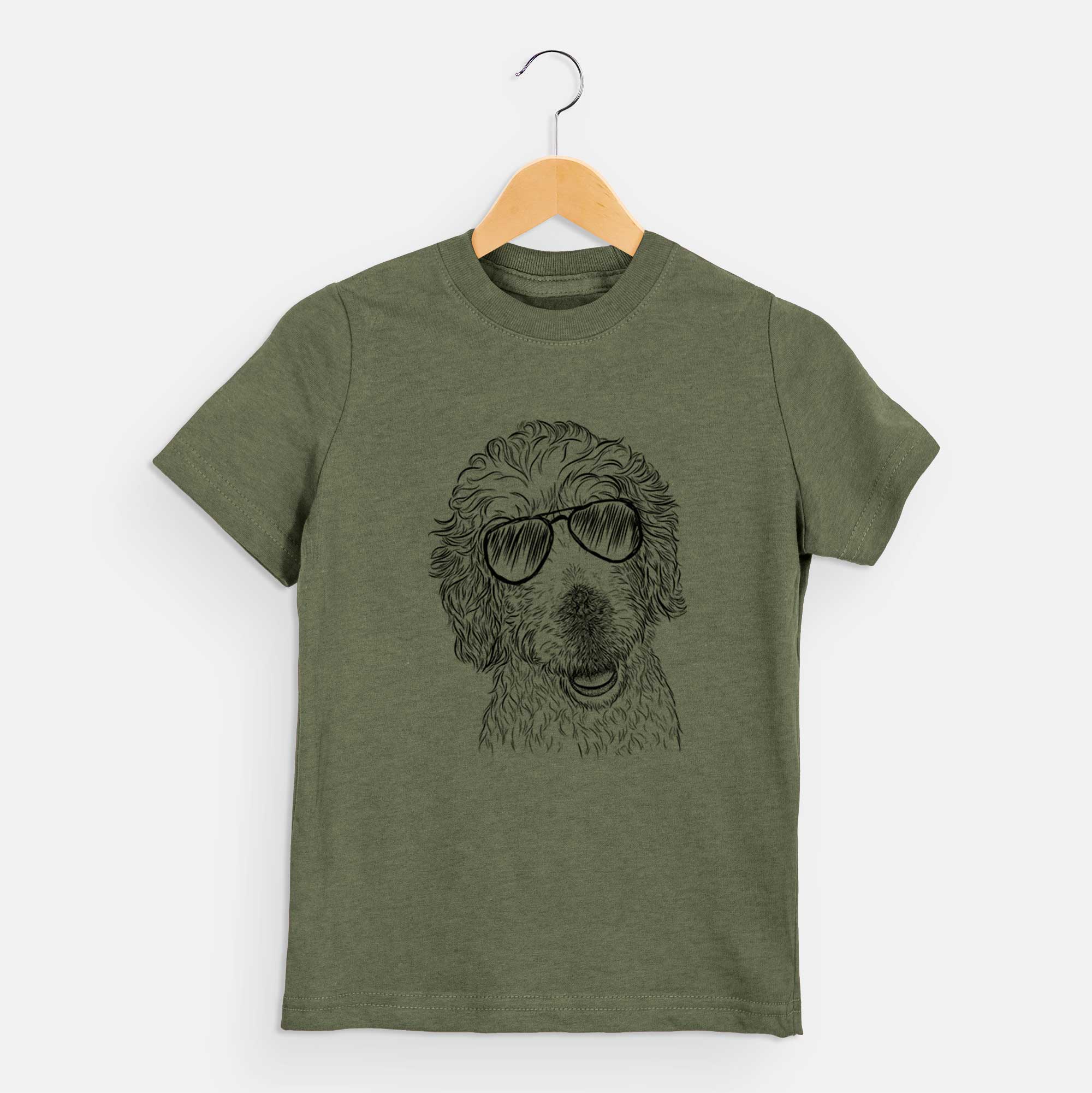 Aviator Preston the Labradoodle - Kids/Youth/Toddler Shirt