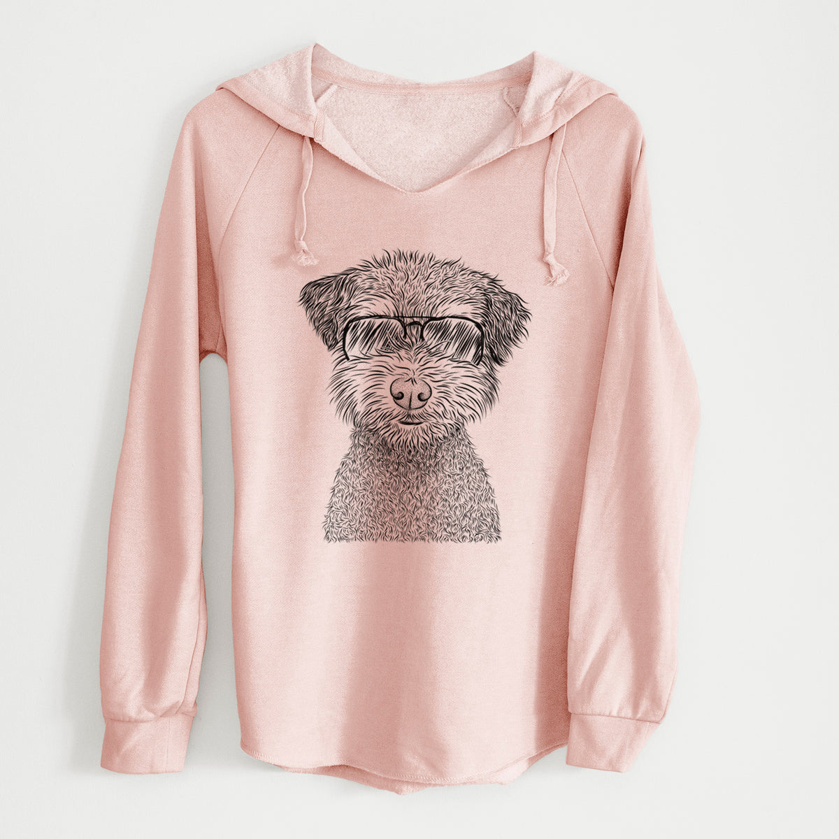 Aviator Pretzel the Schnoodle - Cali Wave Hooded Sweatshirt
