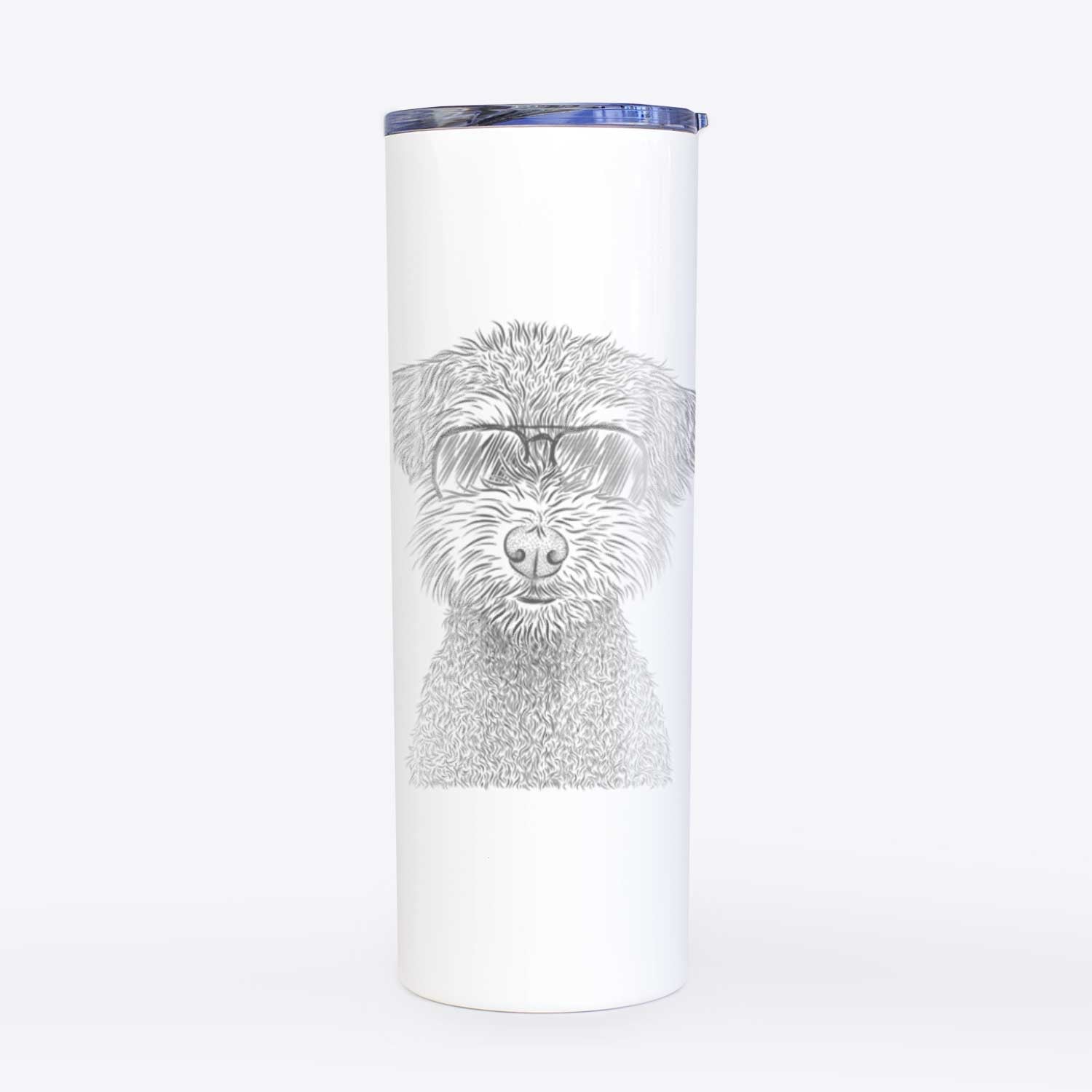 Pretzel the Schnoodle - 20oz Skinny Tumbler