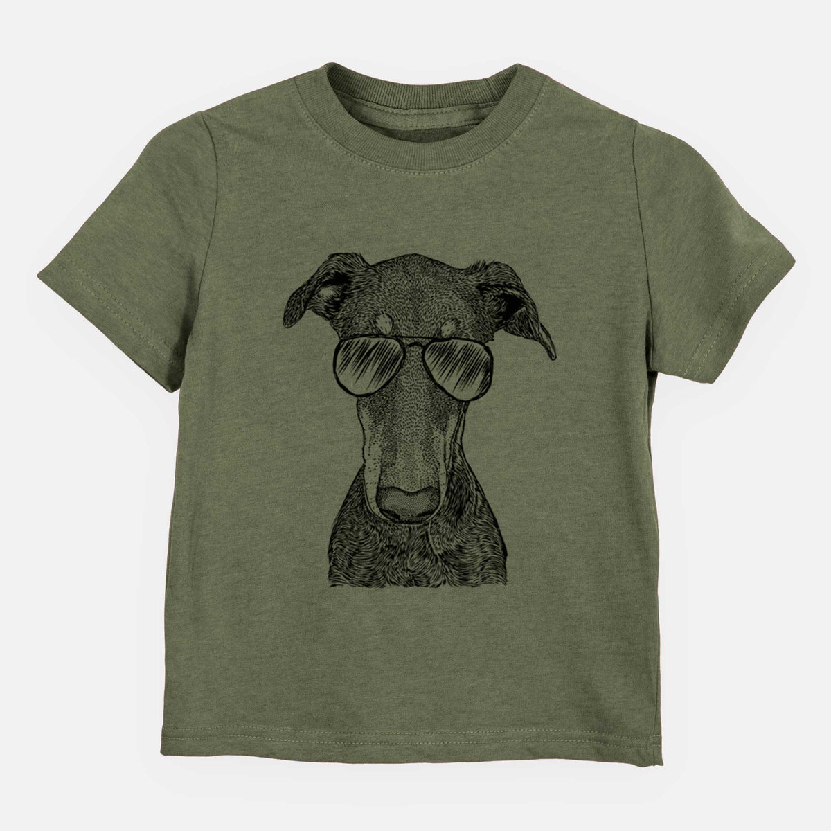 Aviator Princess Fiona the Doberman Pinscher - Kids/Youth/Toddler Shirt