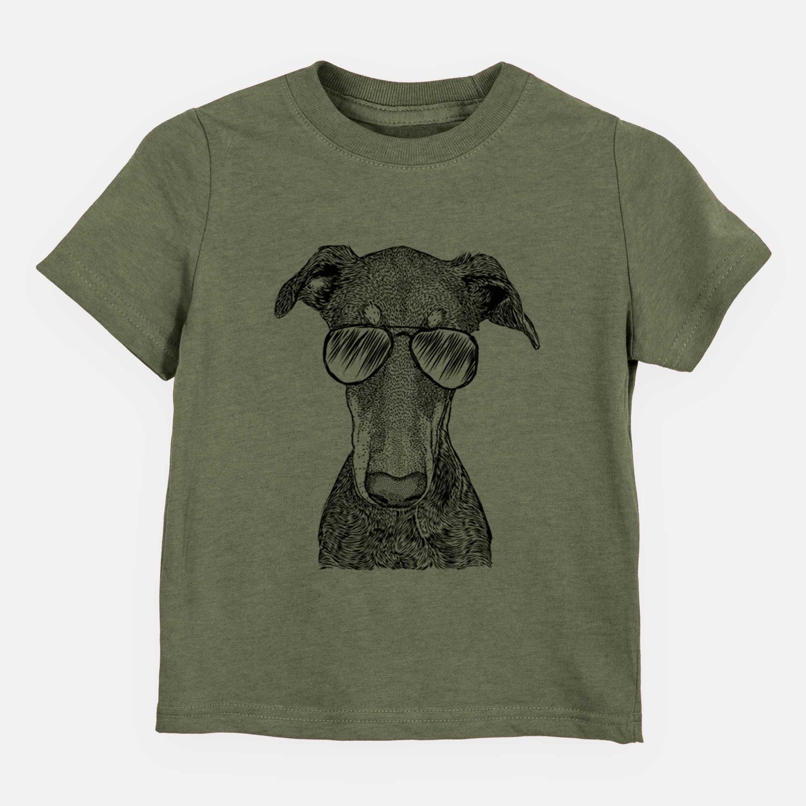 Aviator Princess Fiona the Doberman Pinscher - Kids/Youth/Toddler Shirt