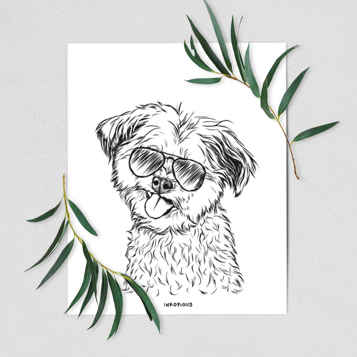 Puff the Malshi Art Print