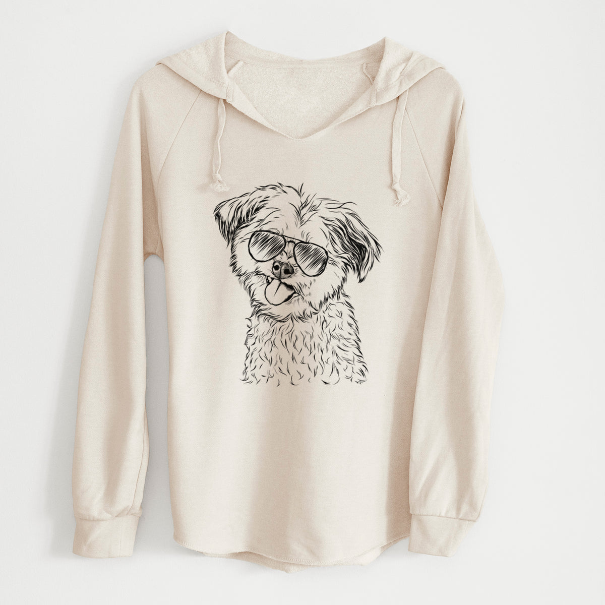 Aviator Puff the Malshi - Cali Wave Hooded Sweatshirt