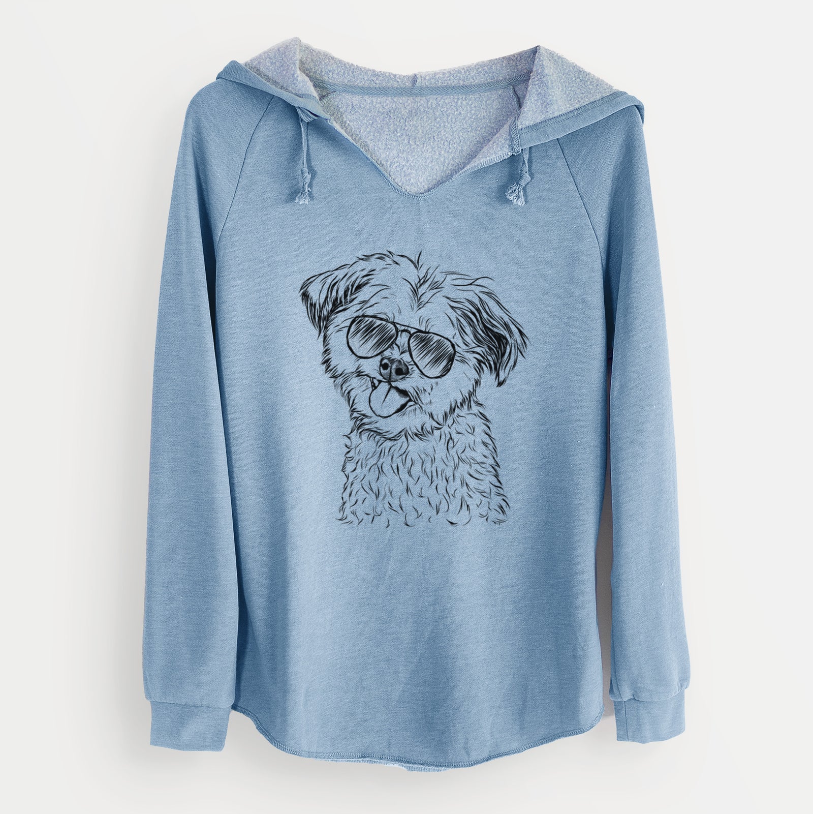 Aviator Puff the Malshi - Cali Wave Hooded Sweatshirt