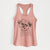 Puff the Malshi - Women's Racerback Tanktop